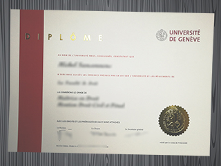 Université de Genève diploma