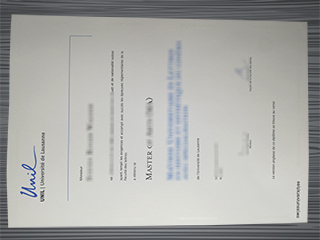 Université de Lausanne diploma