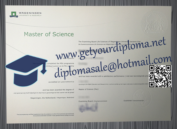 Wageningen University degree