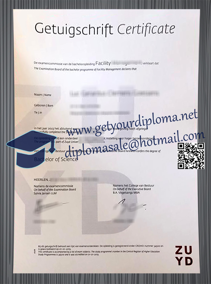 Zuyd University of Applied Sciences degree