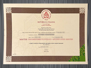 Scuola Superiore Sant'Anna diploma