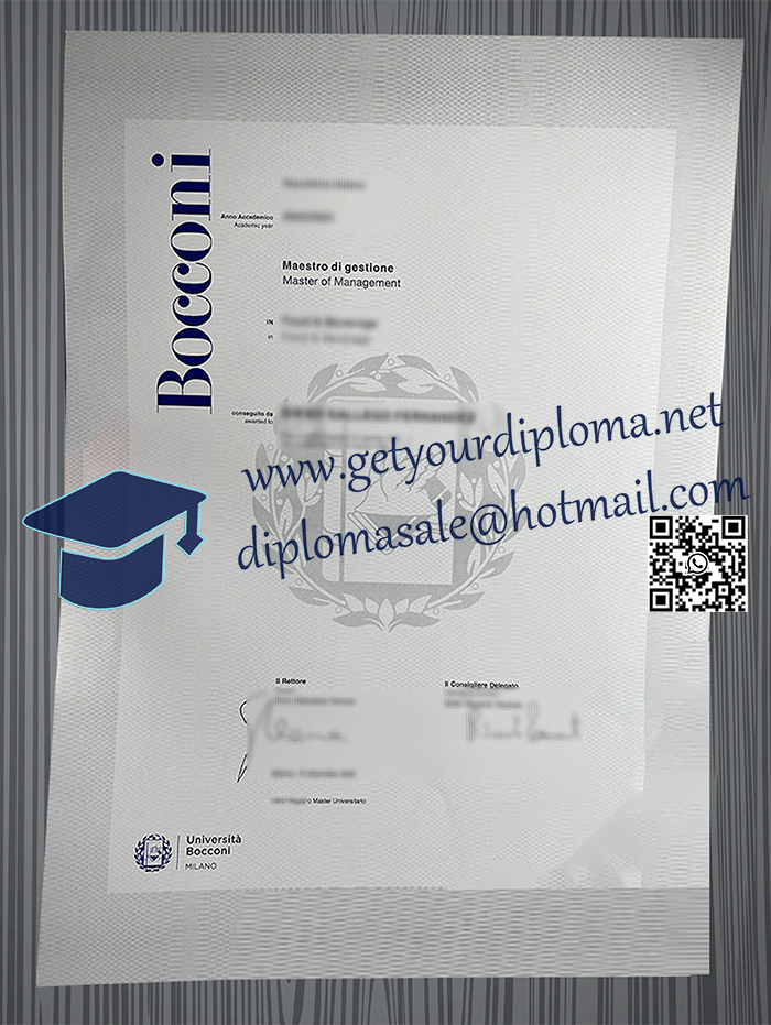 Università Commerciale Luigi Bocconi degree
