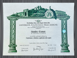 Università Politecnica delle Marche diploma