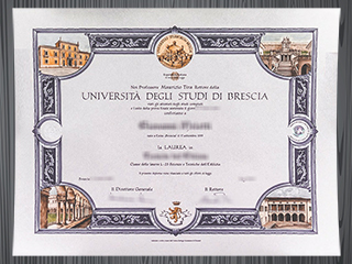 Università degli Studi di Brescia diploma