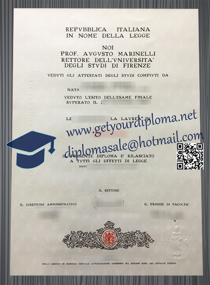 Università degli Studi di Firenze degree