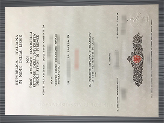 Università degli Studi di Firenze diploma