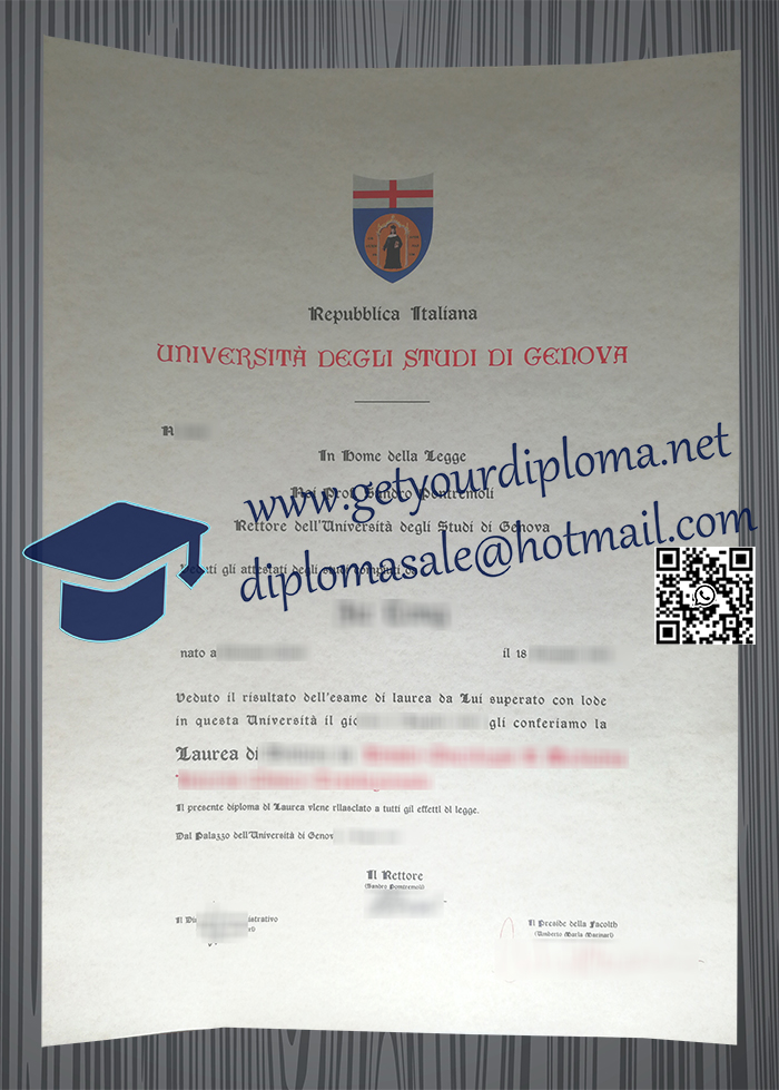 Università degli Studi di Genova degree