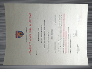Università degli Studi di Genova diploma