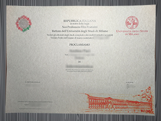 Università degli Studi di Milano diploma
