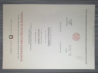 Università degli Studi di Padova diploma
