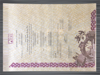 Università degli Studi di Roma Tre diploma diploma