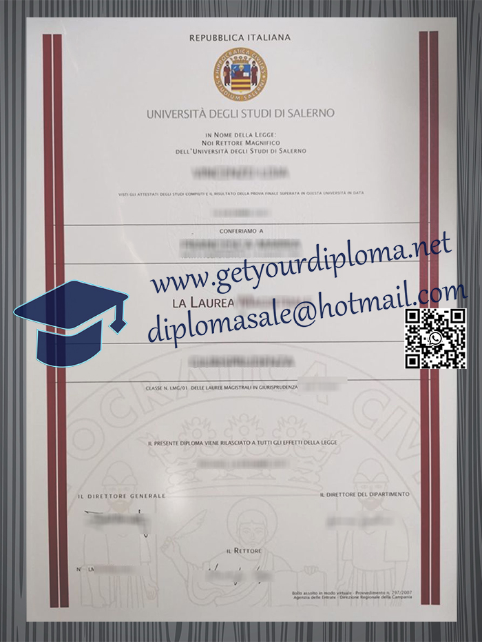 Università degli Studi di Salerno degree