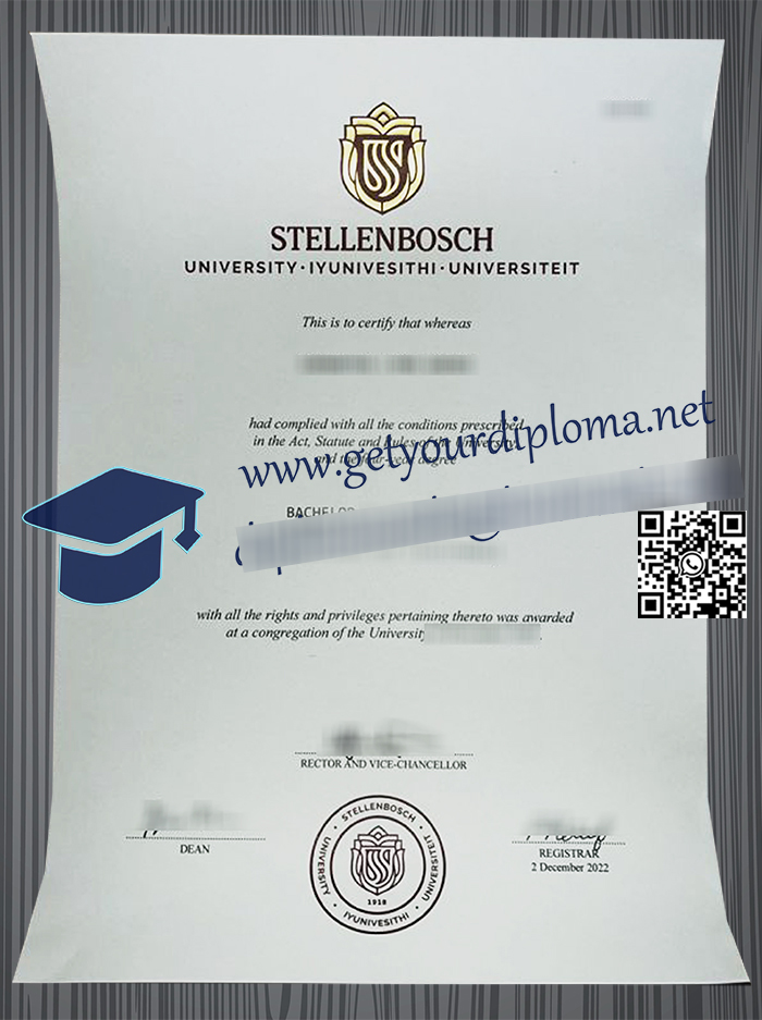 Stellenbosch-University-diploma