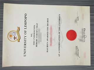 University of Limpopo diploma