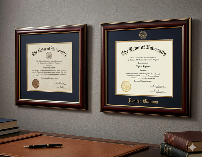 benefits of a replica diploma